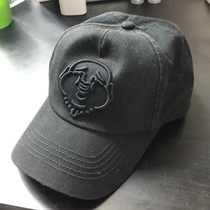 True Religion Black Buddha Hat